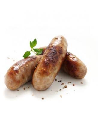 THE BRITISH PANTRY PLAIN PORK SAUSAGE  BBQ 